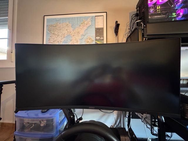 Monitor MSI 34” Curvo QHD 100Hz