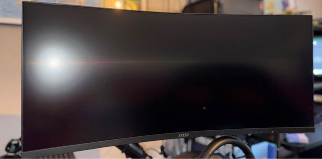 Monitor MSI 34” Curvo QHD 100Hz