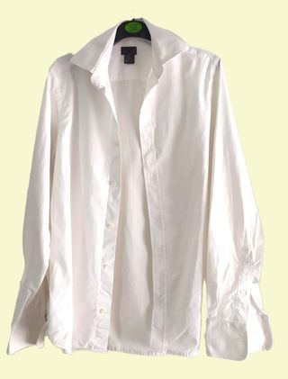Camisa de vestir H&M blanca