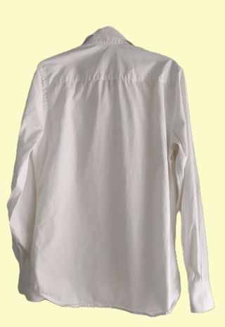 Camisa de vestir H&M blanca