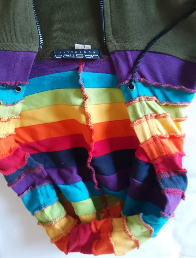 Felpa Nepal Multicolor Verde Oliva