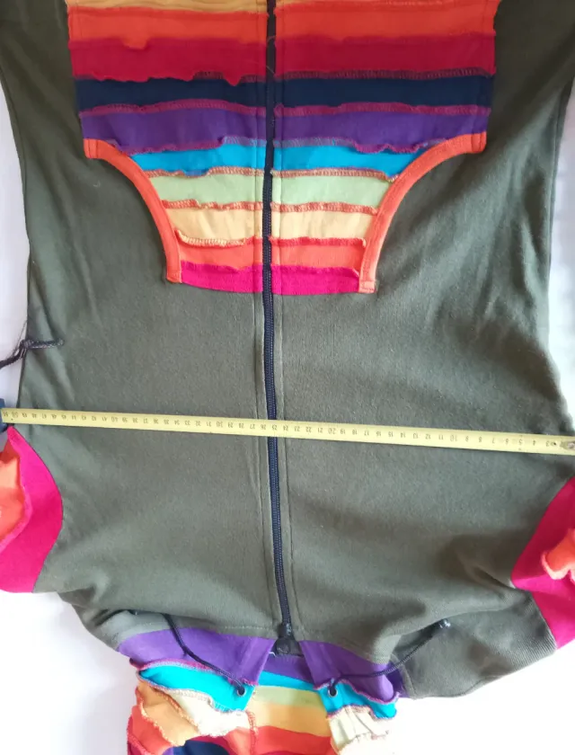 Felpa Nepal Multicolor Verde Oliva