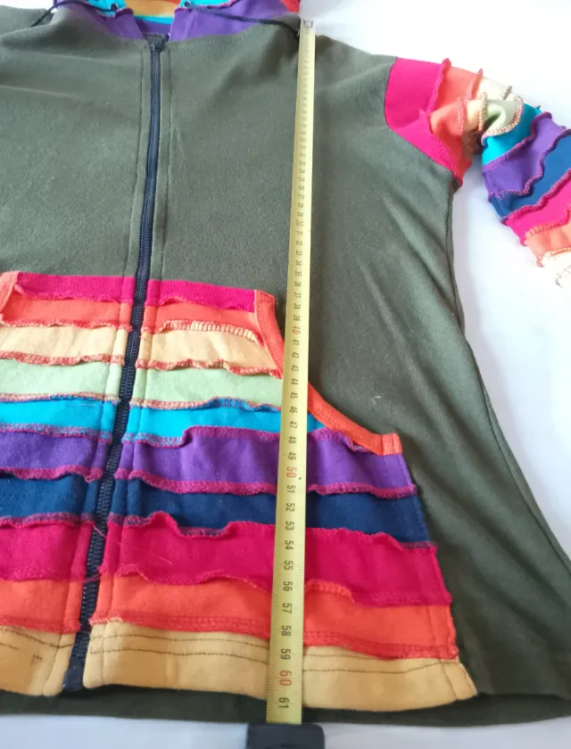 Felpa Nepal Multicolor Verde Oliva