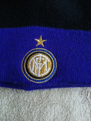 Berretto Inter Bicolore Nero e Blu