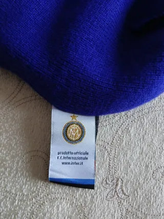 Berretto Inter Bicolore Nero e Blu