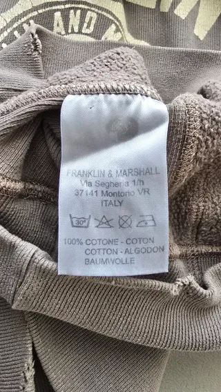 Felpa Franklin & Marshall Grigia