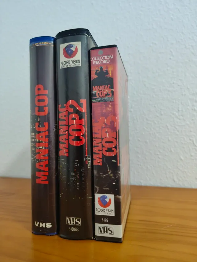 TRILOGIA MANIAC COP VHS