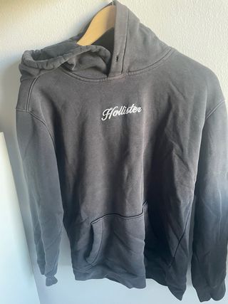 Sudadera Hollister Negra Talla S