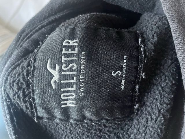 Sudadera Hollister Negra Talla S