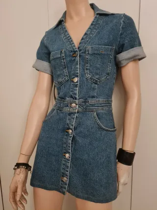 Abito jeans Zara corto