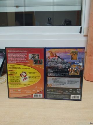 2 dvds.Clásicos Disney Los Increíbles.Hermano Oso