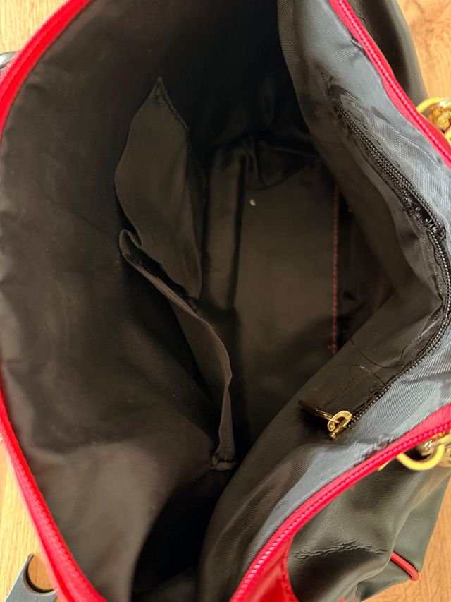 Bolso estilo vintage con estampado floral