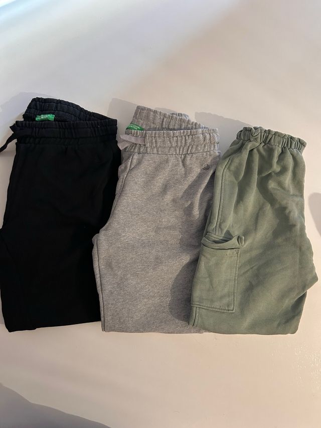 3 Pantalones Chándal + 2 Regalo. 9años