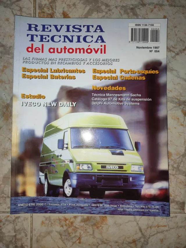 Revista técnica furgón Iveco