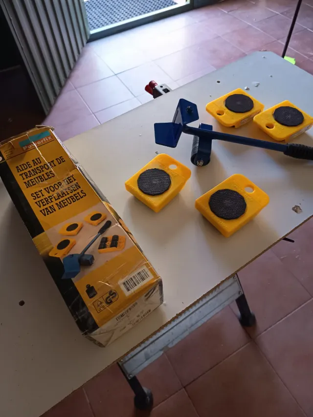 Set transportador muebles Powerfix