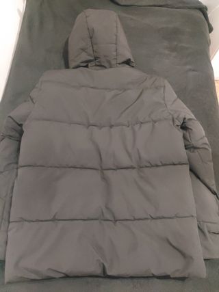 Abrigo Plumas Mackenzie Talla M Negro