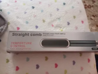 Cepillo Alisador Eléctrico Negro