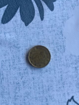 Moneda 20 céntimos España 1999 Cervantes