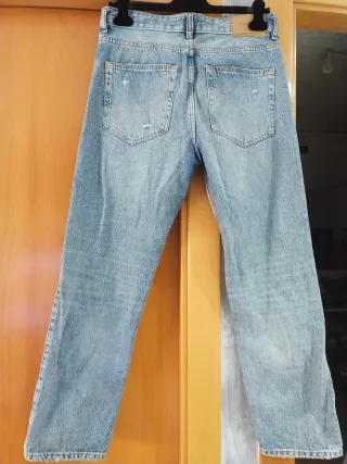 Tejanos Pull&Bear chico modelo Straight Vintage