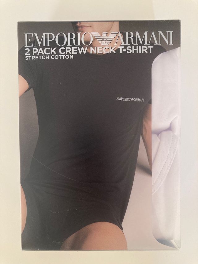 Pack 2 Camisetas Emporio Armani nuevo con etiqueta