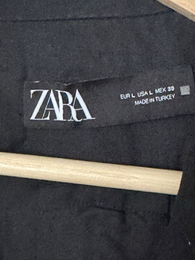 Vestido Zara negro sin mangas