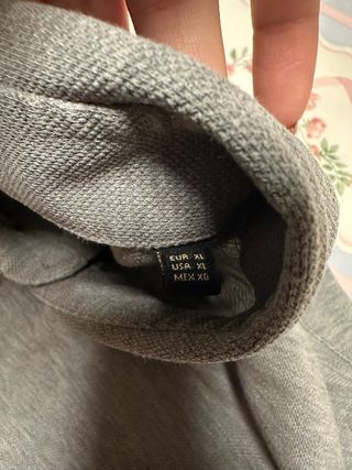 Camisa punto Massimo Dutti gris