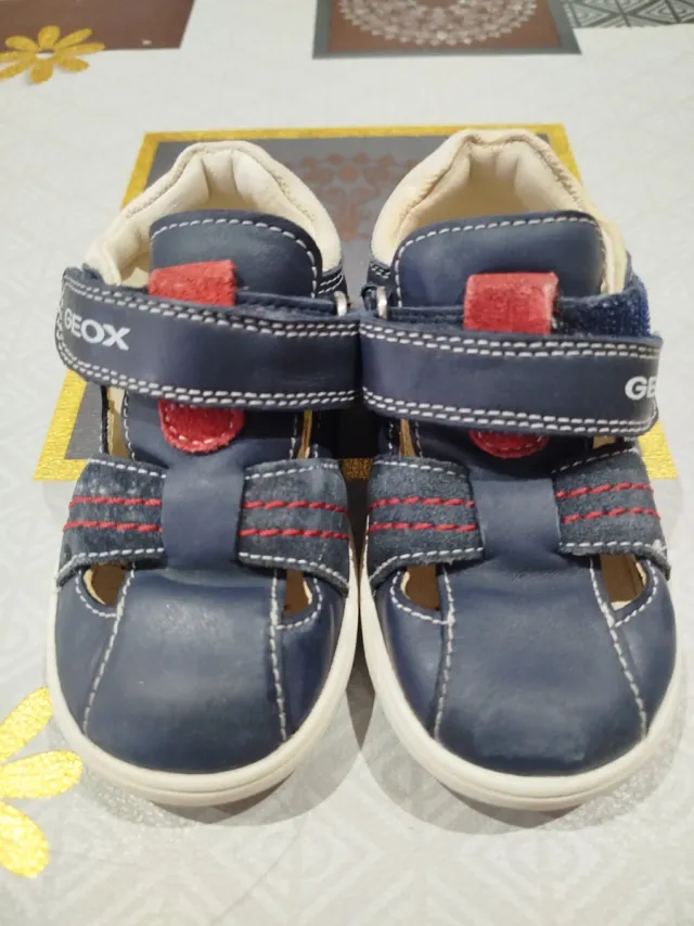 Sandalias Geox niño azul t.22