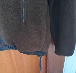 Forro polar The North Face negro y marrón