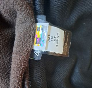 Forro polar The North Face negro y marrón