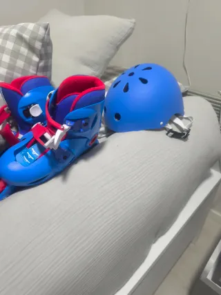 Patines, Casco y Protecciones Set