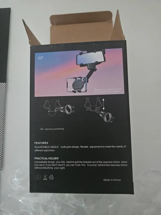 Soporte móvil coche 60-100 mm