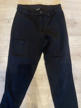 Pantalones Hípica Negros Talla M