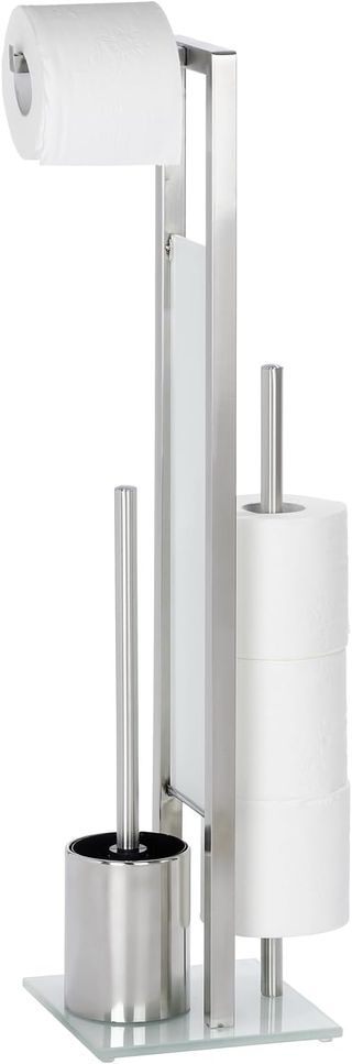 Wenko Rivalta Soporte WC Acero Inox