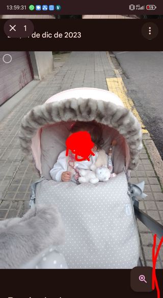 Accesorios capota pelo carrito bebé