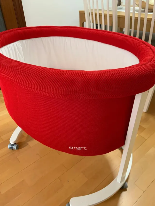 Minicuna Micuna Roja con Ruedas