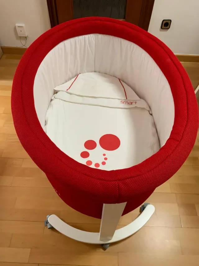 Minicuna Micuna Roja con Ruedas