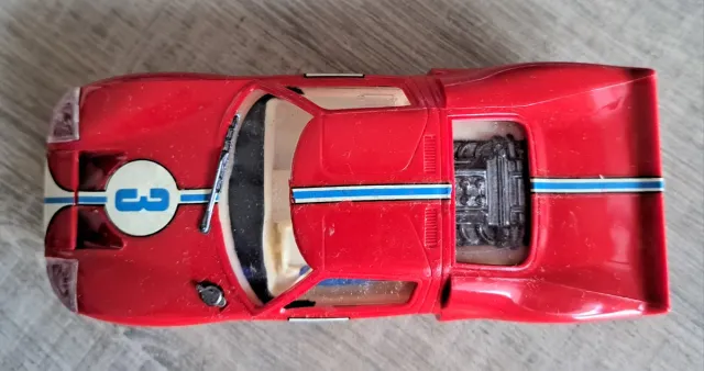 Coche Scalextric Ford GT 40 Rojo