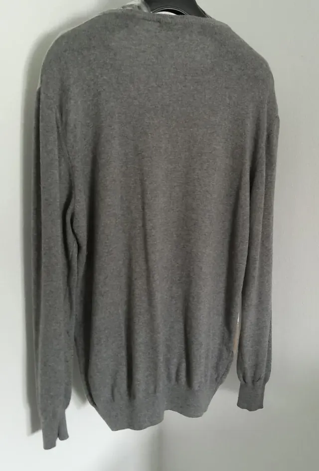 SenzaSenso Pullover XXL Rombi Grigio Beige