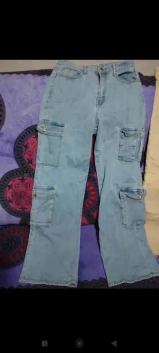 Lote 2 pantalones vaqueros Talla S-M