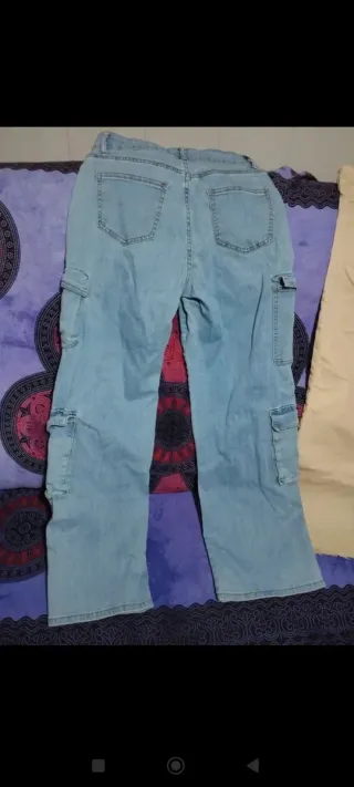 Lote 2 pantalones vaqueros Talla S-M