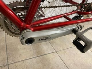 Bicicleta triciclo roja