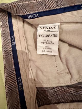 Pantaloni sartoriali da uomo SPADA Roma