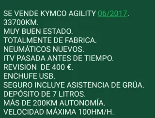 Kymco Agility City 125 i