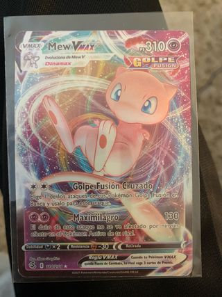 Carta Pokémon Mew VMAX PS 310
