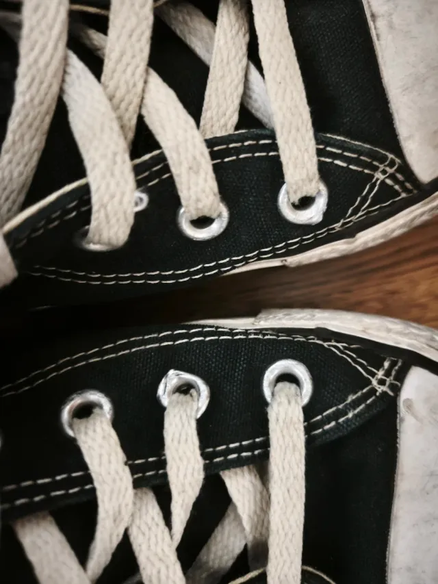 Converse Talla 38 Negras