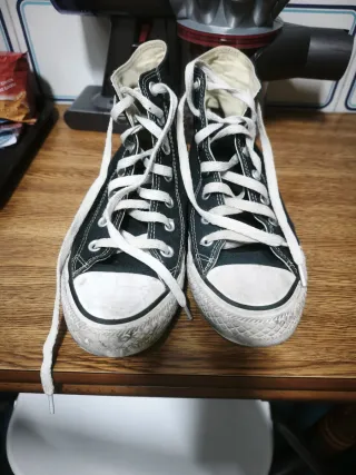 Converse Talla 38 Negras