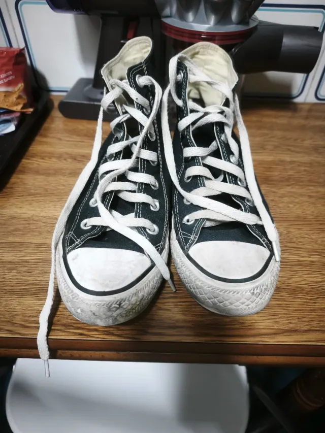 Converse Talla 38 Negras