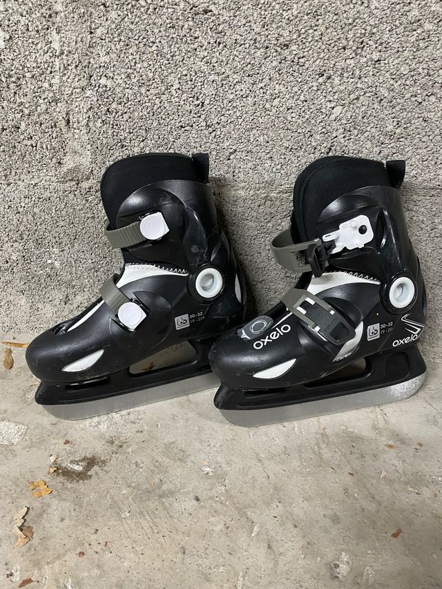 Patines de hielo para niño Oxelo Talla 30-32
