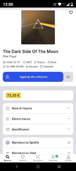 Vinile Pink Floyd Dark Side of the Moon