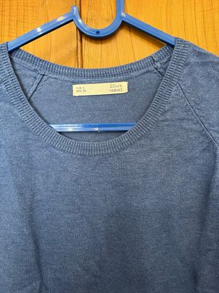 Jersey azul claro talla S